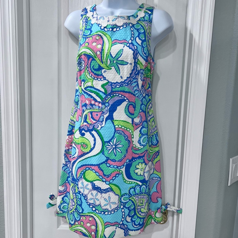 Lilly Pulitzer Delia Shift Dress Size 4